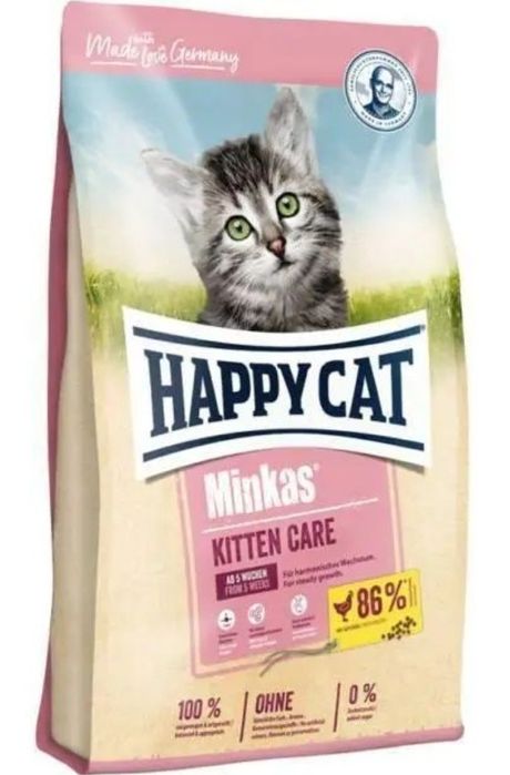 Сухой корм для котов Happy Cat Minkas Perfect Mix вес 10кг