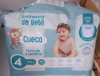Fralda cueca bebé