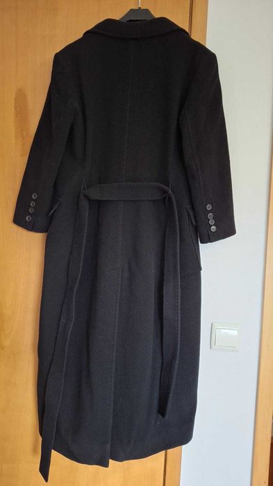 Casaco comprido Lanidor — elegante e quente, em óptimo estado