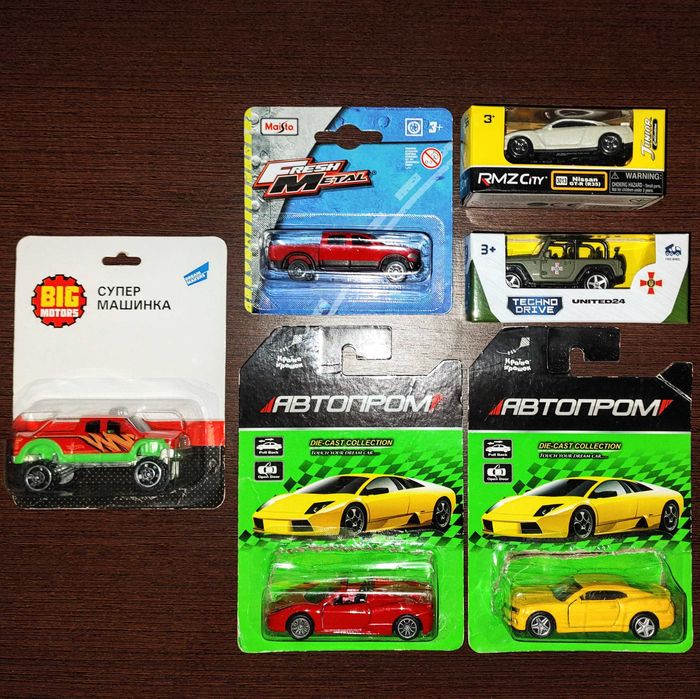 Majorette Автопром Hot Wheels Matchbox нові колекційні моделі