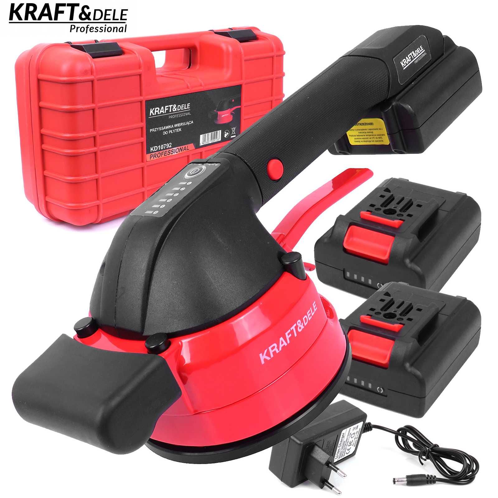 KRAFT&DELE Przyssawka Wibrująca Do Układania Płytek Wibrator KD10792