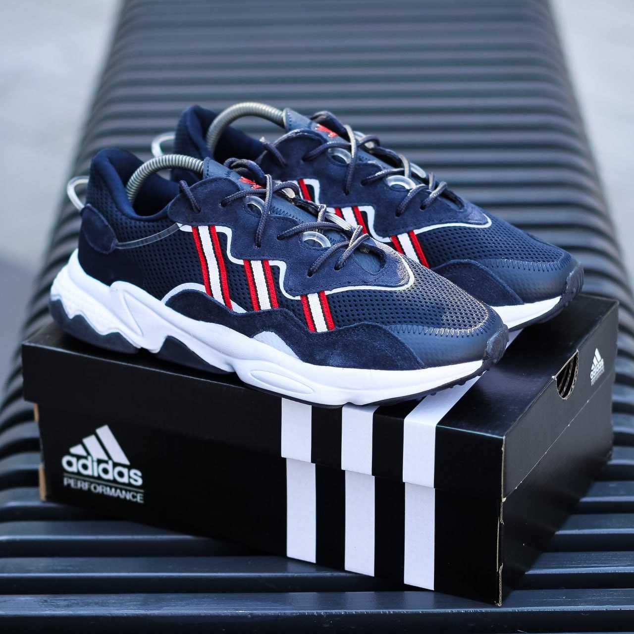 Розпродаж Чоловічі кросівки Adidas Ozweego сині Адідас