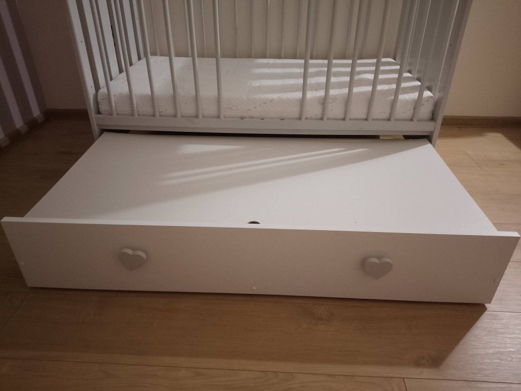 Łóżeczko 120x 60 NOWY MATERAC