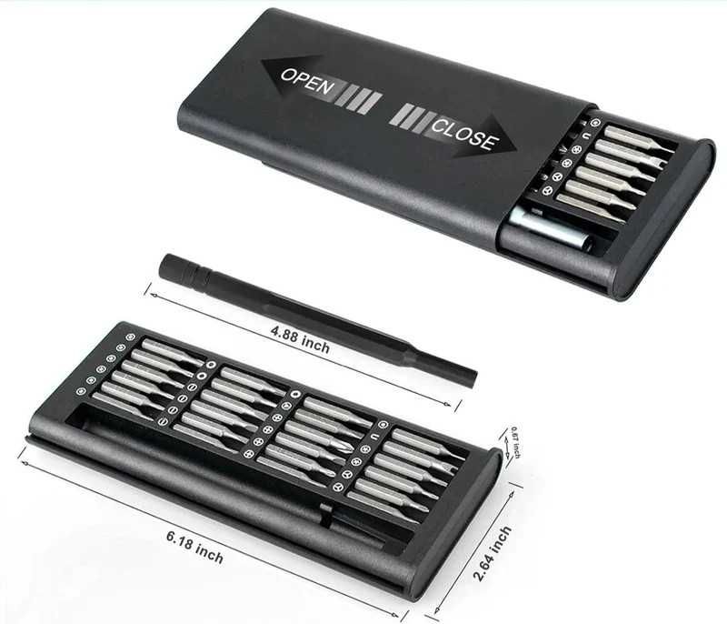 Kit Chaves de precisão para eletrônica, computador, telefone e outros