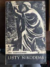 Ksiazka ,,Listy Nikodema „1964 rok