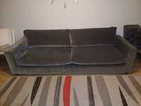 Sofa welurowa 3 osobowa