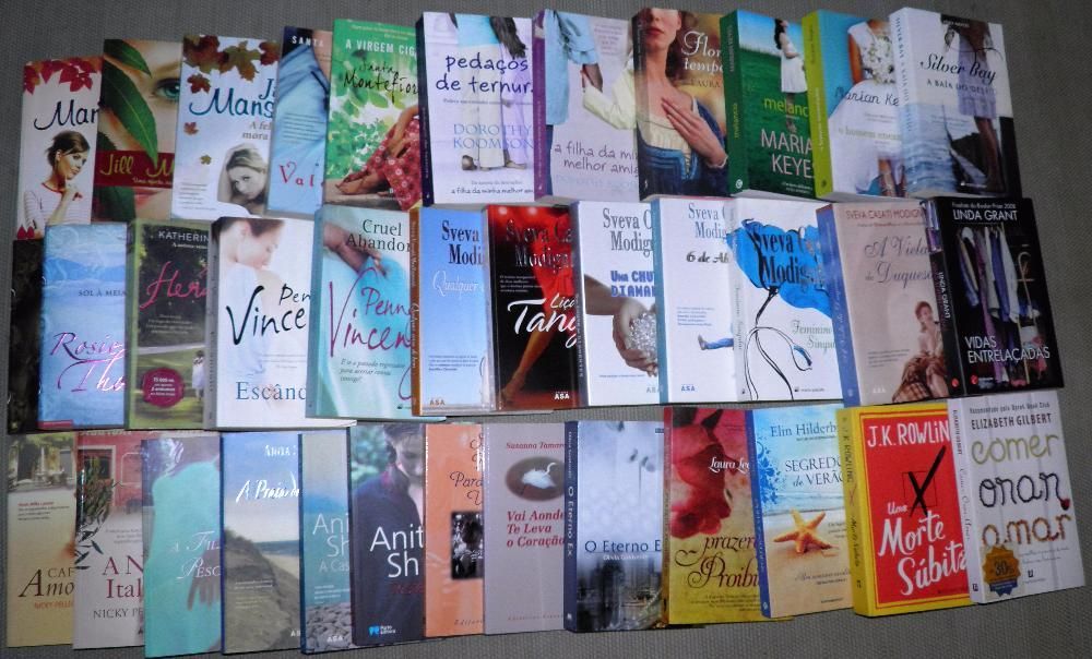 Livros - 81 Romances Internacionais