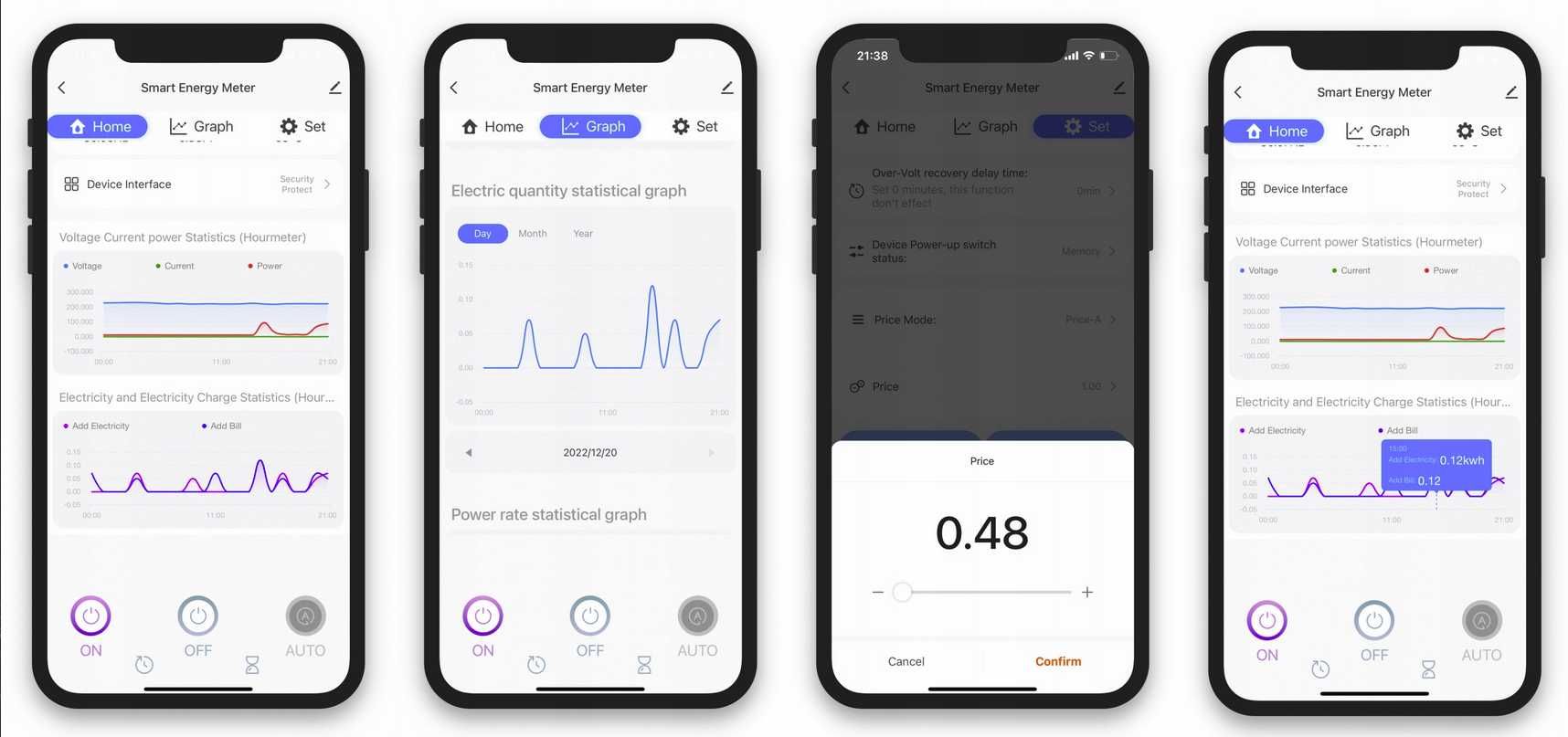 Atorch енергометр, ватметр S1W S1TW Wi-fi. з датчиком температури