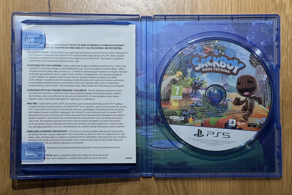 Sackboy Wielka Przygoda PS5 PL
