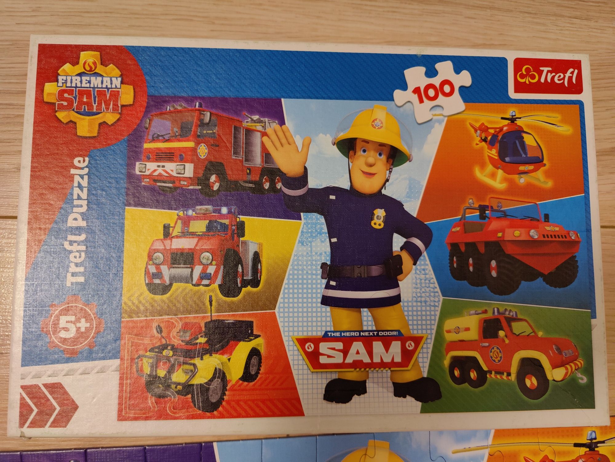 Puzzle Strażak Sam Trefl dla dzieci 5+, 100 elementów
