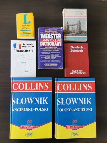 Wyprzedaż: książek i CD  słowniki językowe Collins