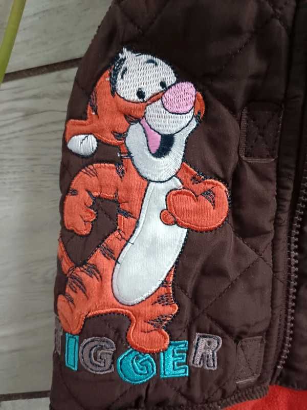 Bezrękawnik chłopięce z kapturem Disney 3-6m