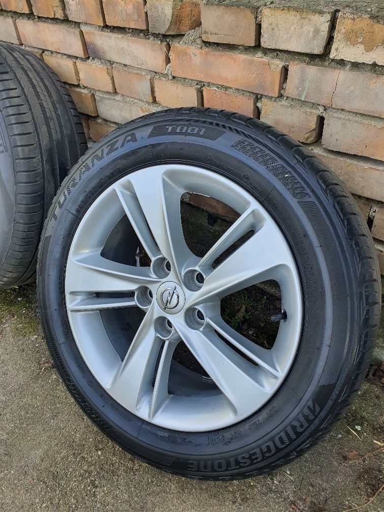 Koła lato Opel OEM 17x7,5 5x115 Insignia Astra Zafira Mokka Cascada