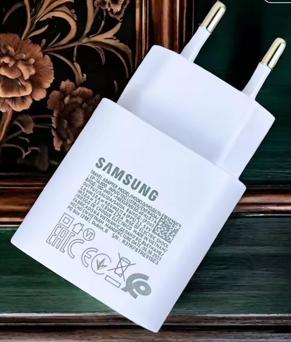 Оригінальний зарядний пристрій Samsung 25W блок + кабел