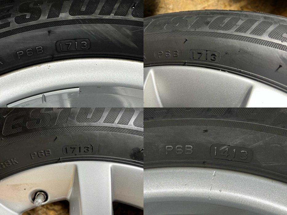 Alufelgi Mercedes koła zimowe 205 R16 205/55R16 5x112 W246 bridgestone