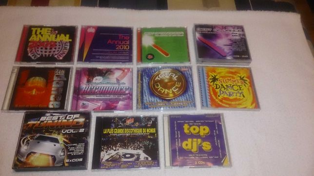 annual, decadance, tuning, summer, djs (música discoteca) vários cds