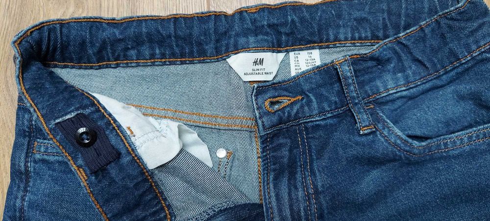 Spodnie jeansy dla chłopca H&M rozm. 158 cm