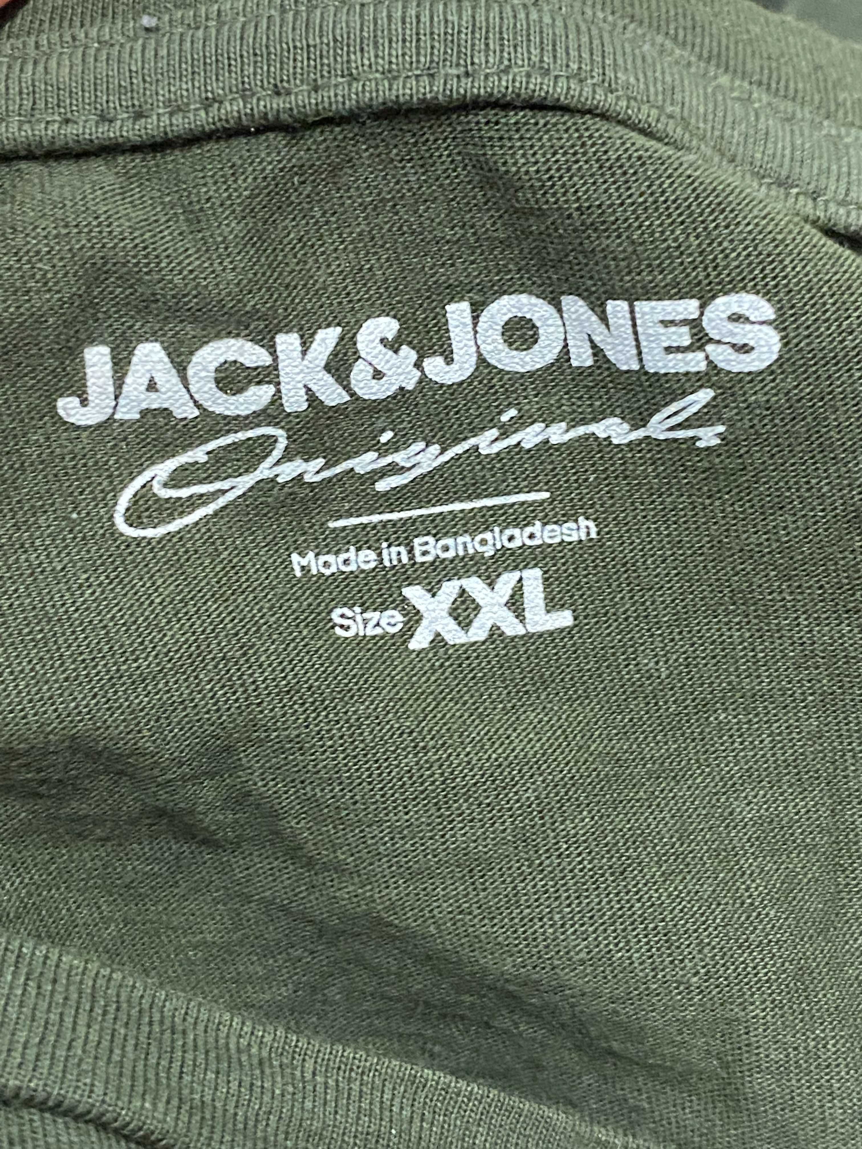 Jack&Jones, koszulka bawełniana, stan bardzo dobry, rozmiar XXL