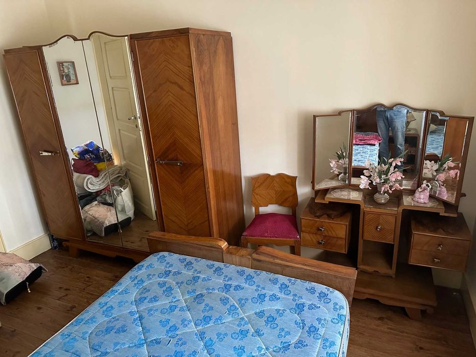 quarto de casal de madeira