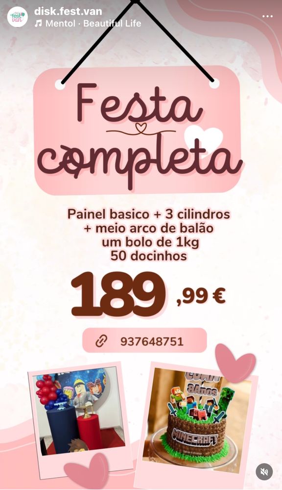 Decoração de festas infantis, chá revelação, batizado e casamento