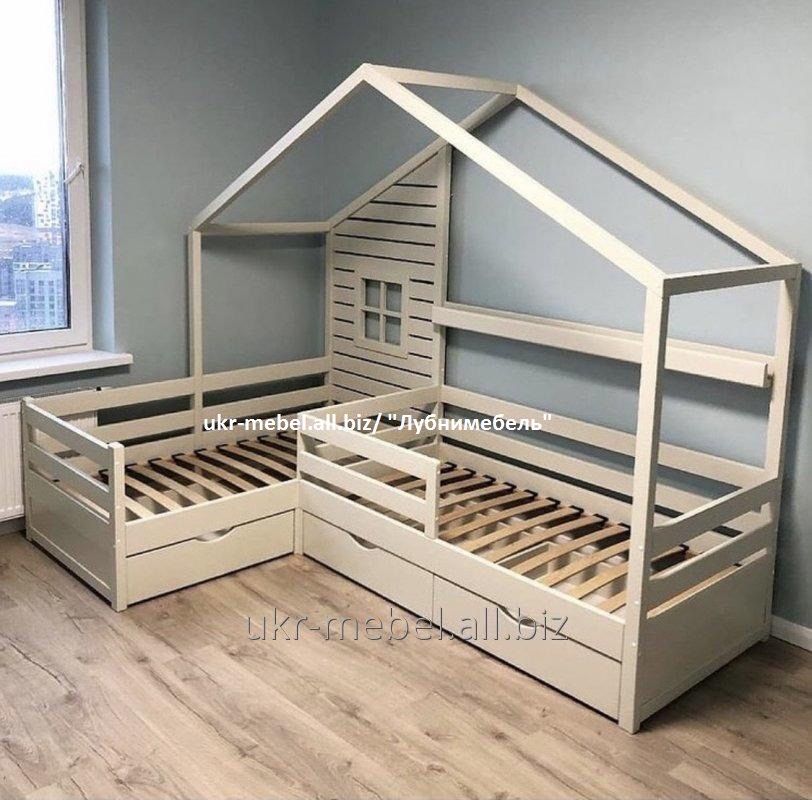 Ліжко Сильвия 1 , кровать деревянная