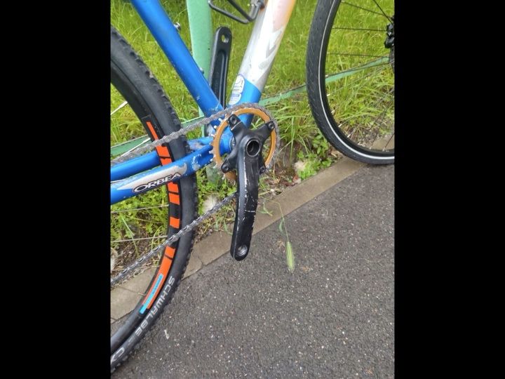 Велосипед испанского бренда Orbea на гидравлических тормозах