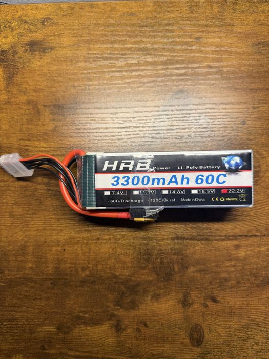 Akumulator 6s LiPo 3300mha 60C NOWY