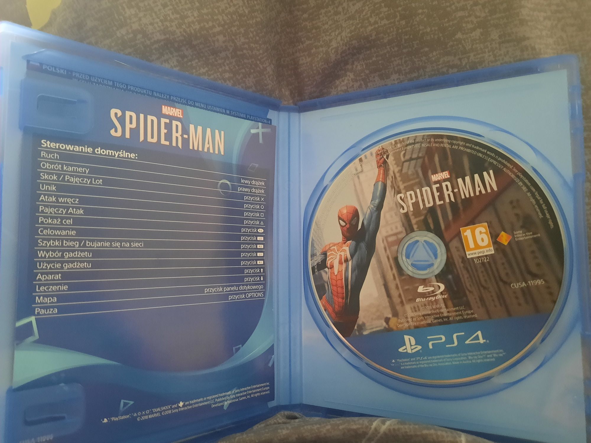 Gra na Ps 4 Spider-Man