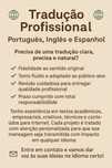 Tradução Profissional em Português, Inglês e Espanhol