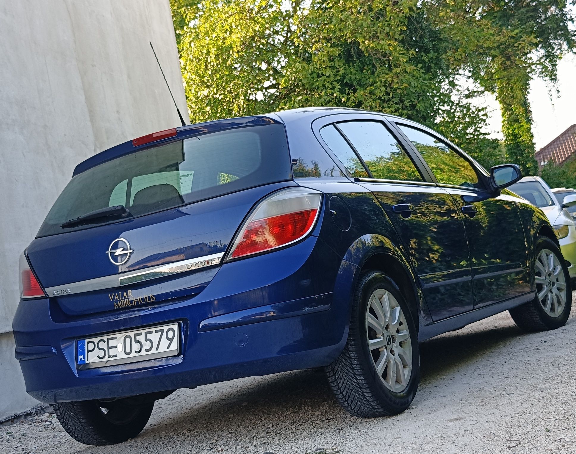 Opel Astra H. 1.7 CDTI. 101hp. 2005r. HB. Ważne Opłaty. Sprawna.