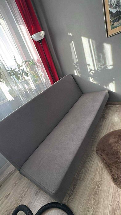 Sofa rozkładana szara