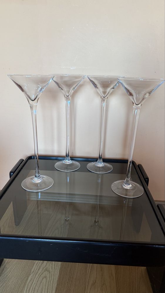 Szklany Kielich MARTINI 40 CM Cena za 4 sztuki