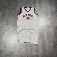 MĘSKA Koszulka Koszykówka Oficjalna NBA 46 New York Knicks Reebok Logo