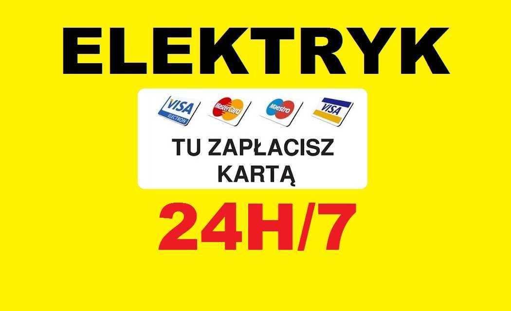 ELEKTRYK WIELICZKA 24h - Usługi od 49zł - Udzielam Gwarancję Awarie