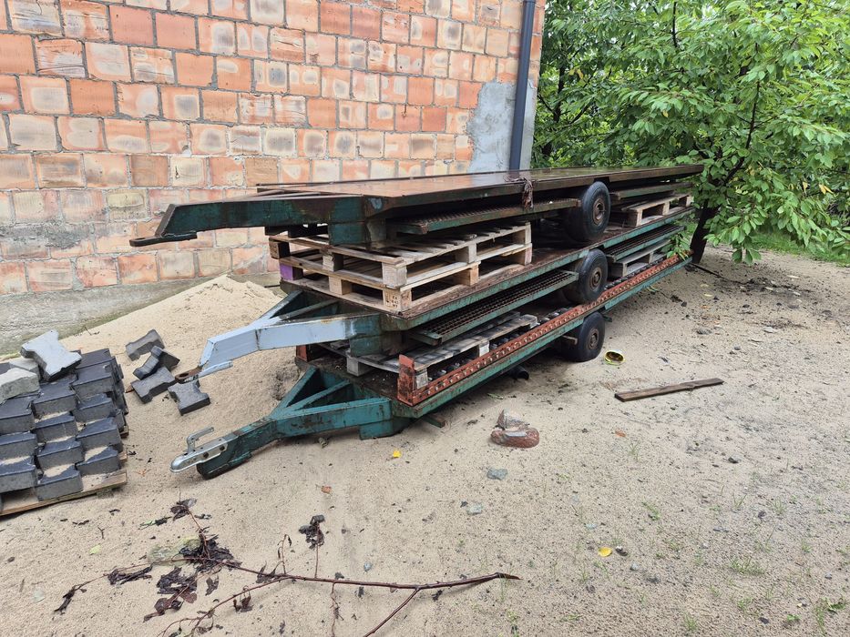 Wózki na 3 skrzynie