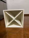 Garrafeira Ikea branco-beje