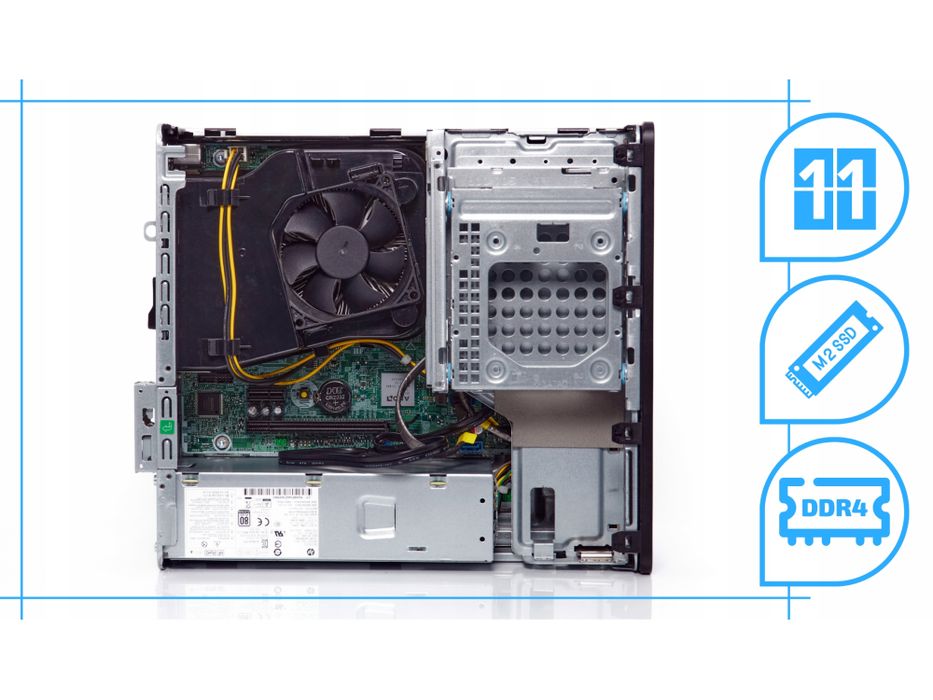 HP EliteDesk 705 G4 Mini PC Ryzen 5 16GB 256GB SSD Win 11