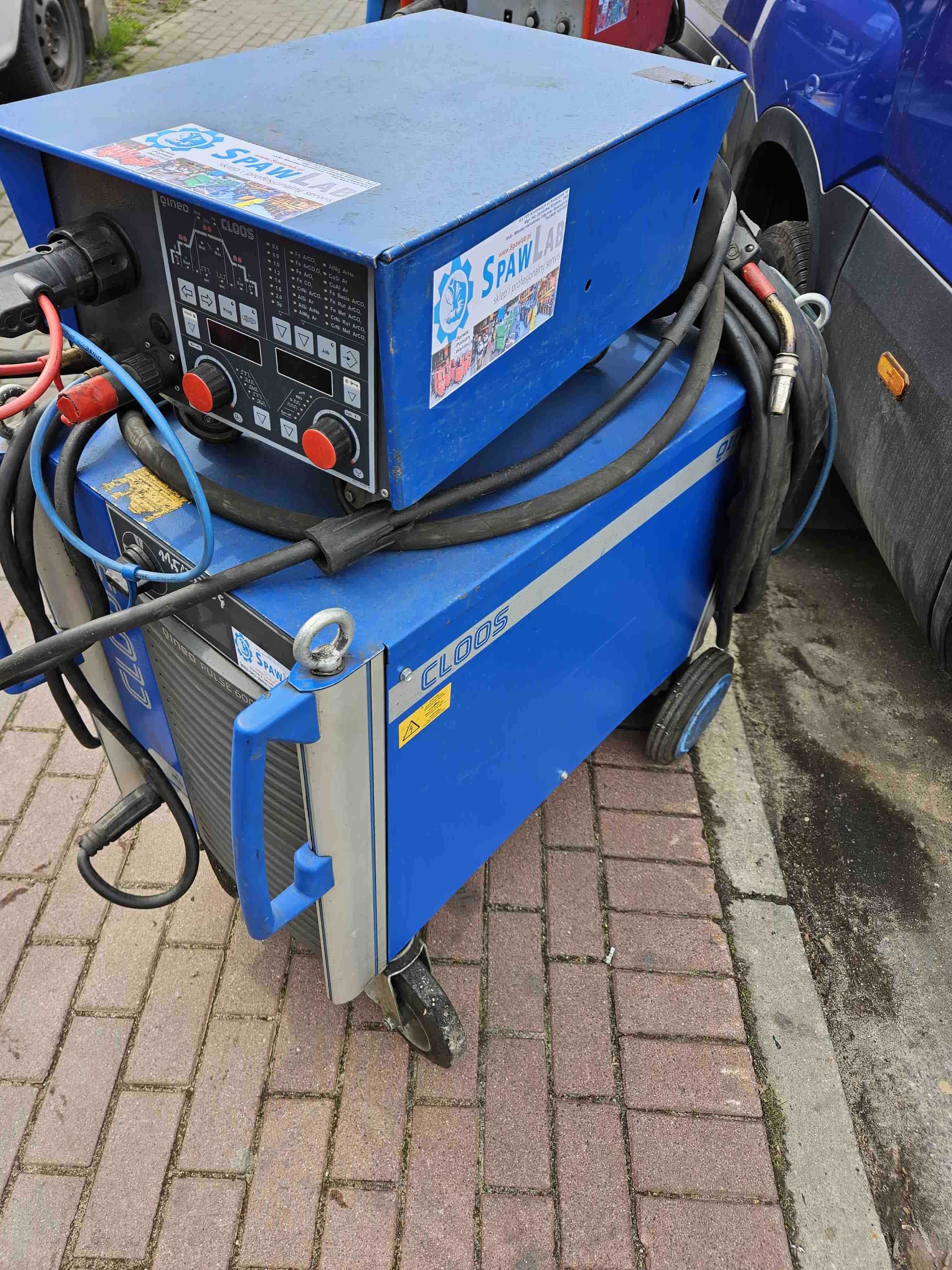 2xCloos Quinto 600A/ Spawarka/ Migomat/Podwójny Puls/Puls/Synergia/Mig