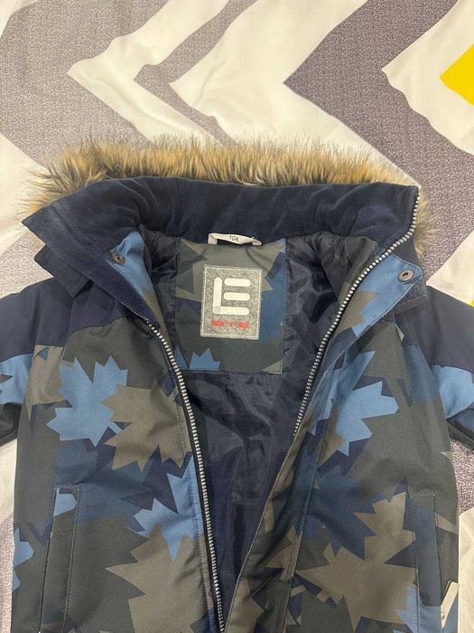 Дитяча зимова куртка + штані для хлопчика Lenne Leaf - 104 р