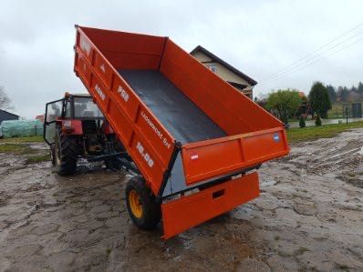 Przyczepa wywrotka jednoosiowa