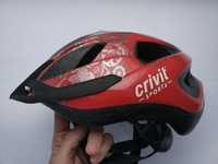 Детский велосипедный шлем Sportivo Biker Kid, размер 49-54см, шолом