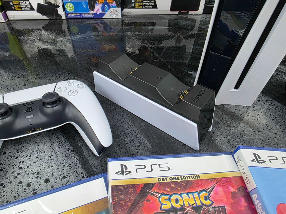 Konsola Playstation 5 PS5 z napędem 4 gry 2 pady Gwar 6m SKLEP ZAMIANA