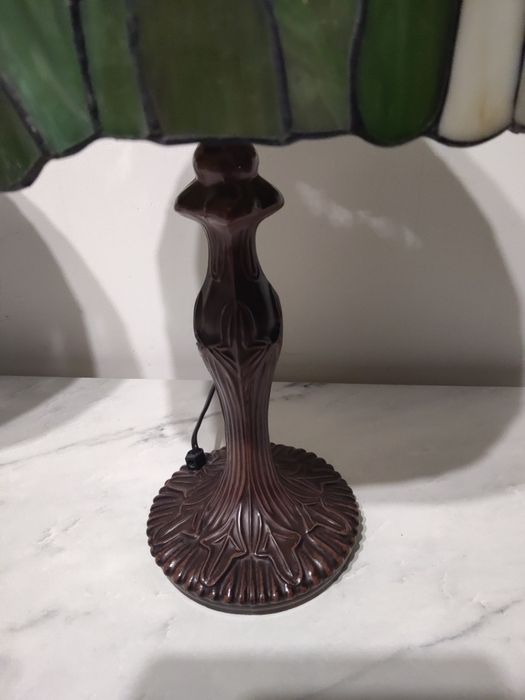 Tiffany lampa witrażowa stołowa / nocna