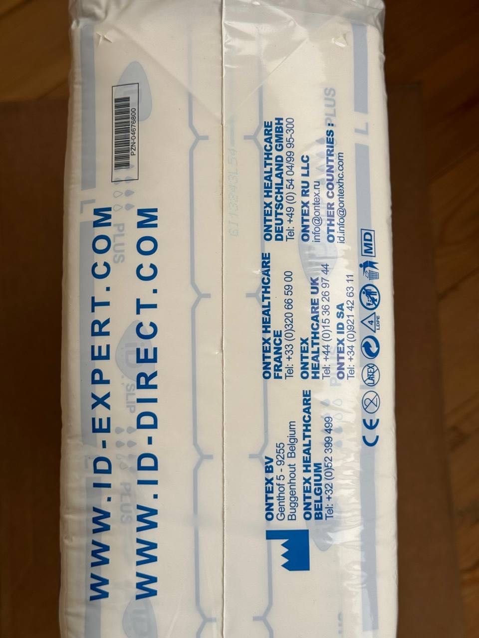 Памперси для дорослих iD Expert Slip Plus Large (розмір L) - 30 шт.