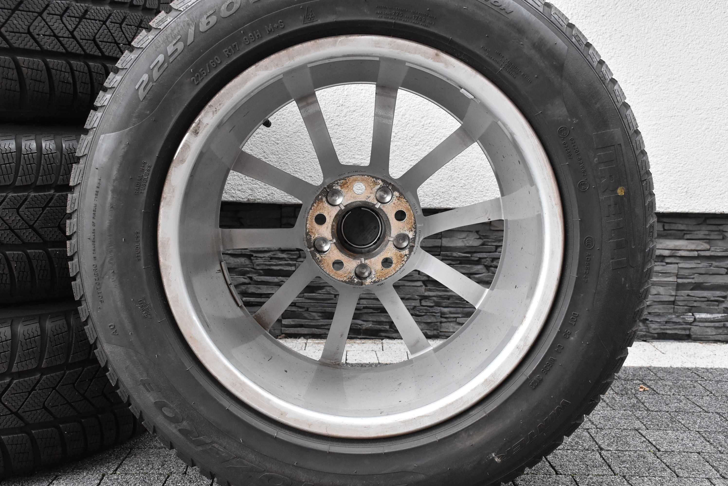 Koła zimowe Audi A6 C8 4K0 17" NOWE Pirelli AO 8mm dot2023
