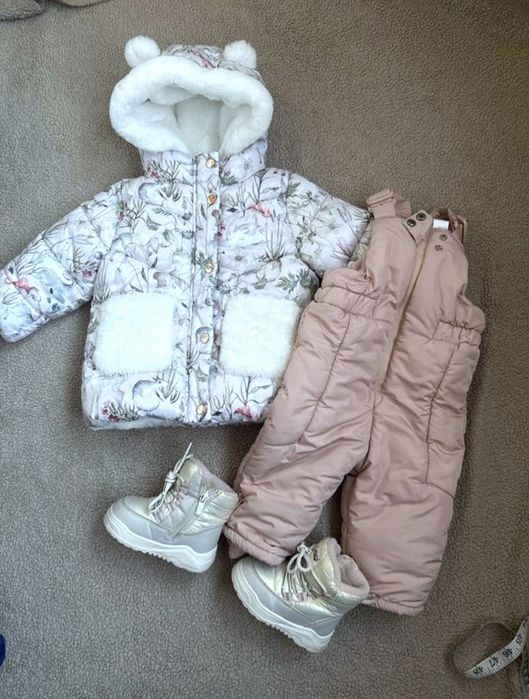 Зимова куртка next для дівчинки