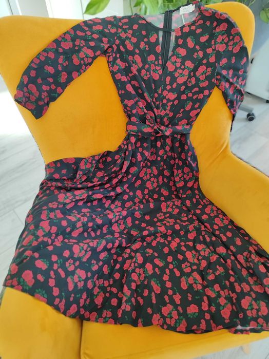 SUKIENKA SNUG Jak ulał - róże  XXS