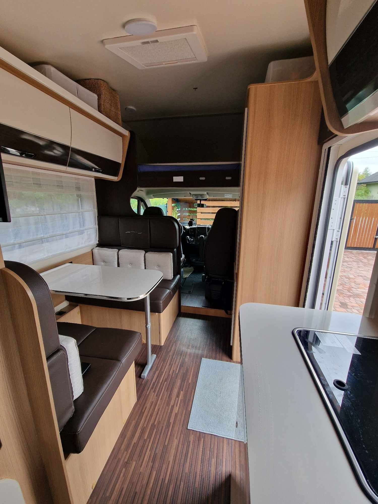 Camper Kamper Alkowa 6osob Fiat 2.3 180km fv vat