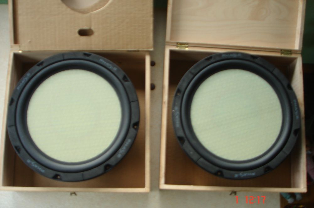 Сабвуфер PHASE evolution ALIANTE 12" NEW малогабаритний новий 318*75mm