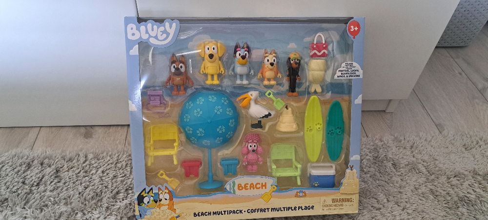 Bluey domek z basenem nowe
